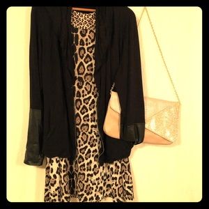 Reversible Cheetah/Leopard Print Short Dress